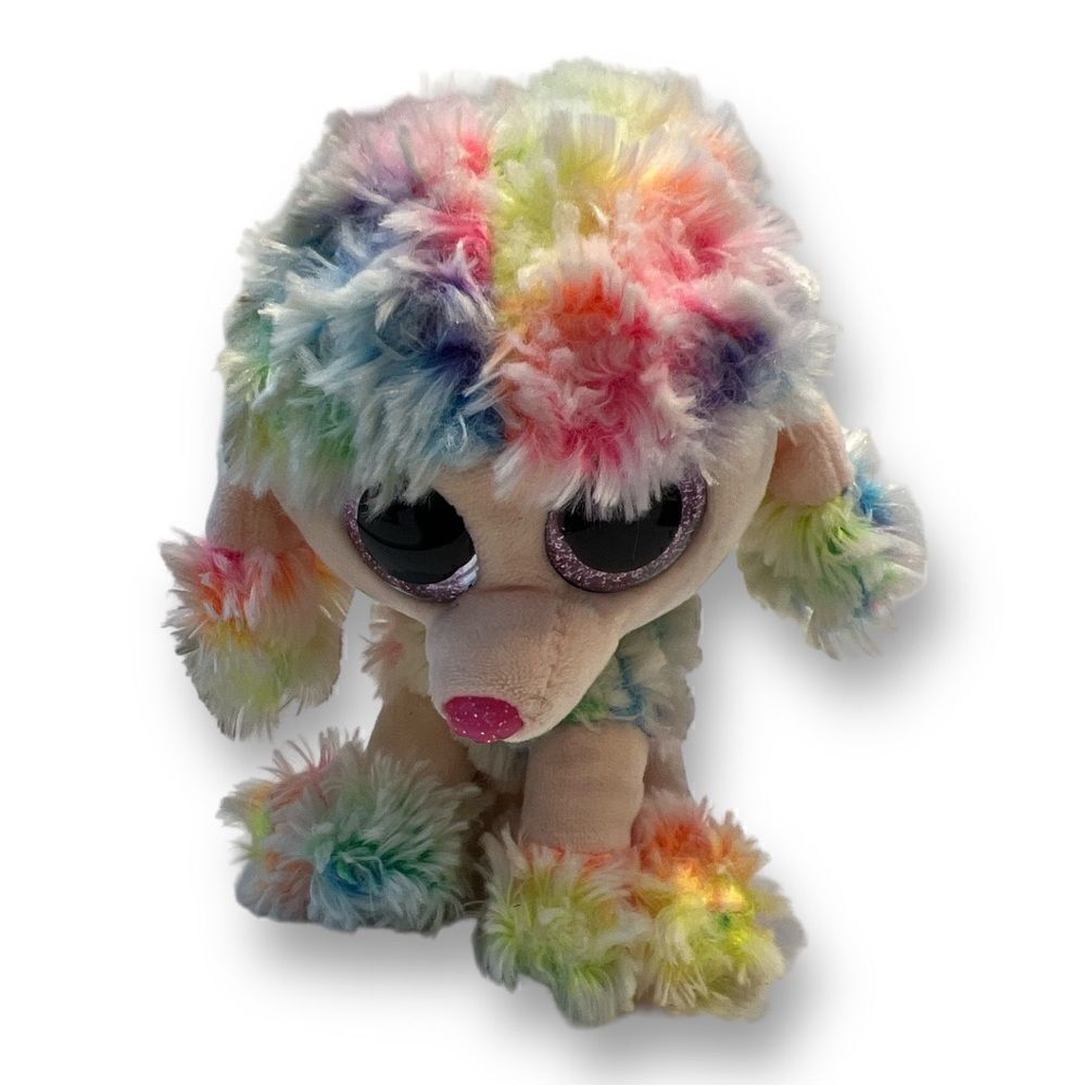 Ty Rainbow Dog Stuffed Animal